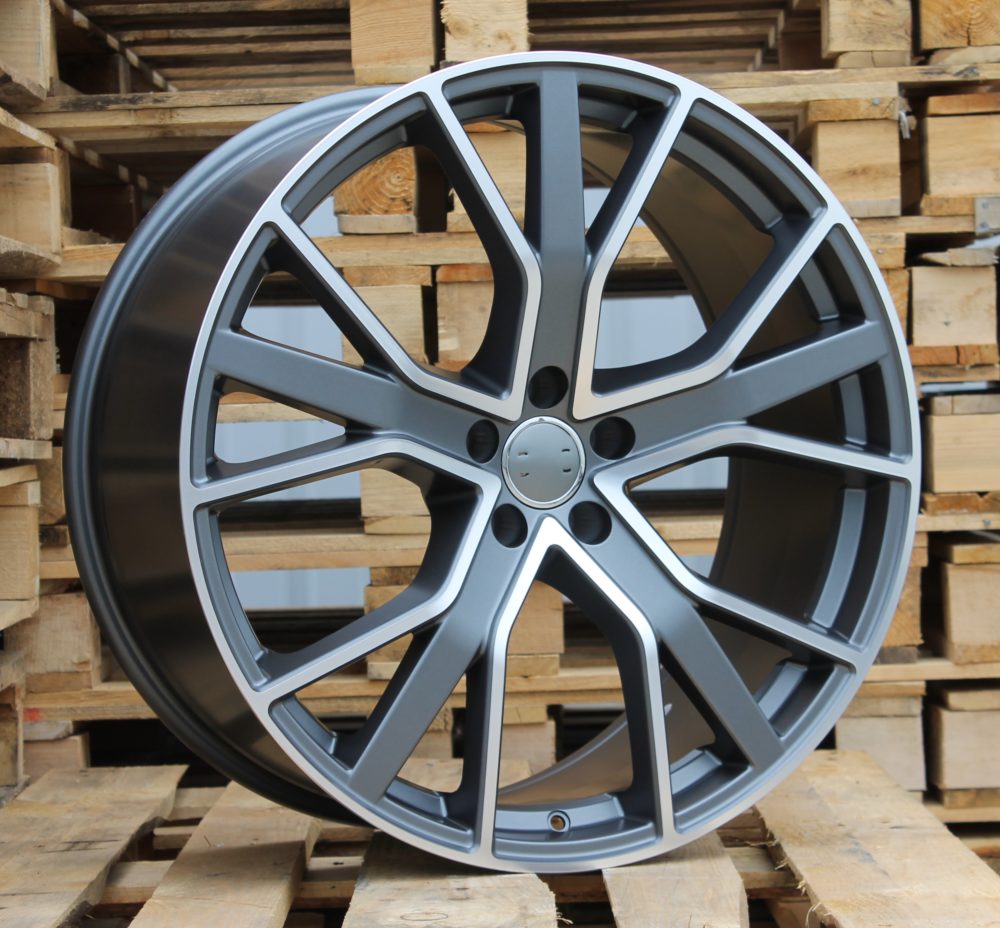 Jante Audi 20x9 ET31 5x112 - Grey Polished Half Matt