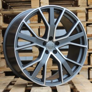 Jante Audi 21x9,5 ET31 5x112 - Grey Polished Half Matt