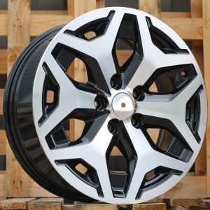 Jante Subaru 17x7 ET48 5x114,3 - Black Polished