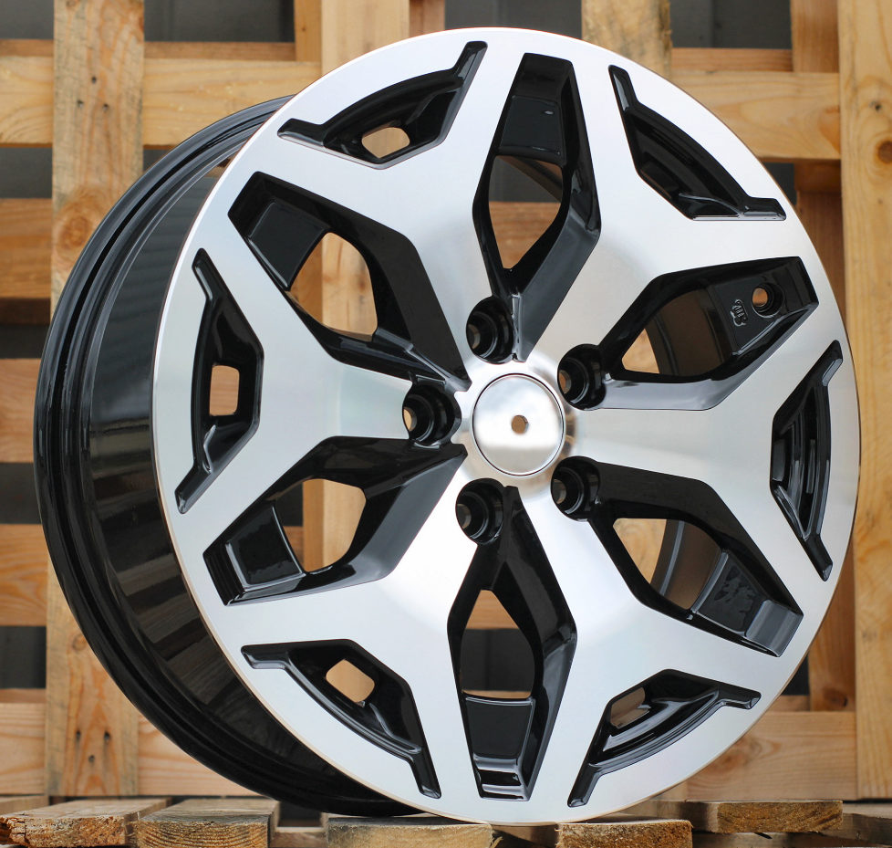 Jante Subaru 17x7 ET48 5x114,3 - Black Polished