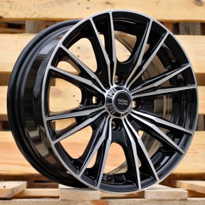 Jante RACIN 14x6 ET38 4x100 - Black Polished