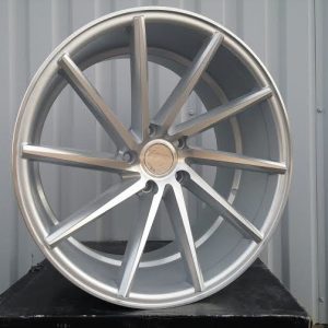 Jante RACIN 19x9 ET35 5x120 - Machined Silver