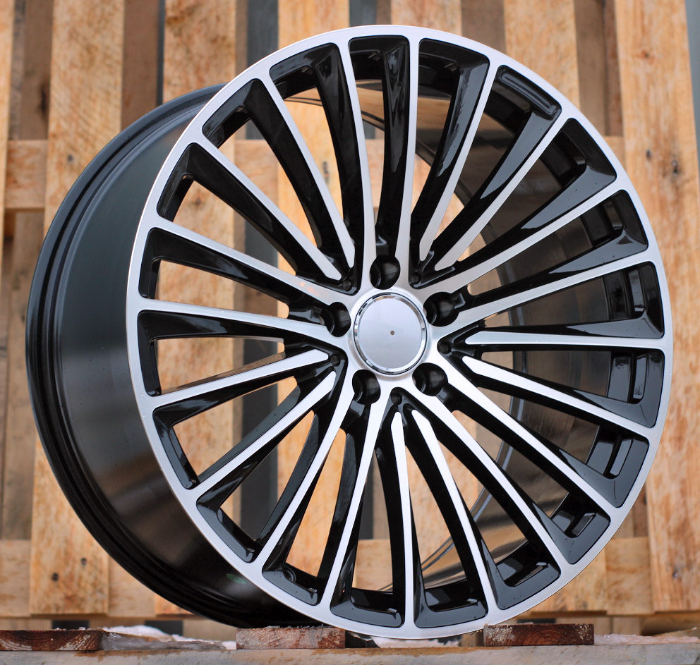 Jante Mercedes 20x8,5 ET34,5 5x112 - Black Polished
