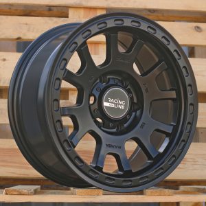 Jante 4X4 17x8 ET 6x139,7 - Black Half Matt