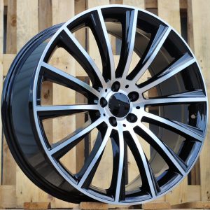 Jante Mercedes 16x7 ET40 5x112 - Black Polished