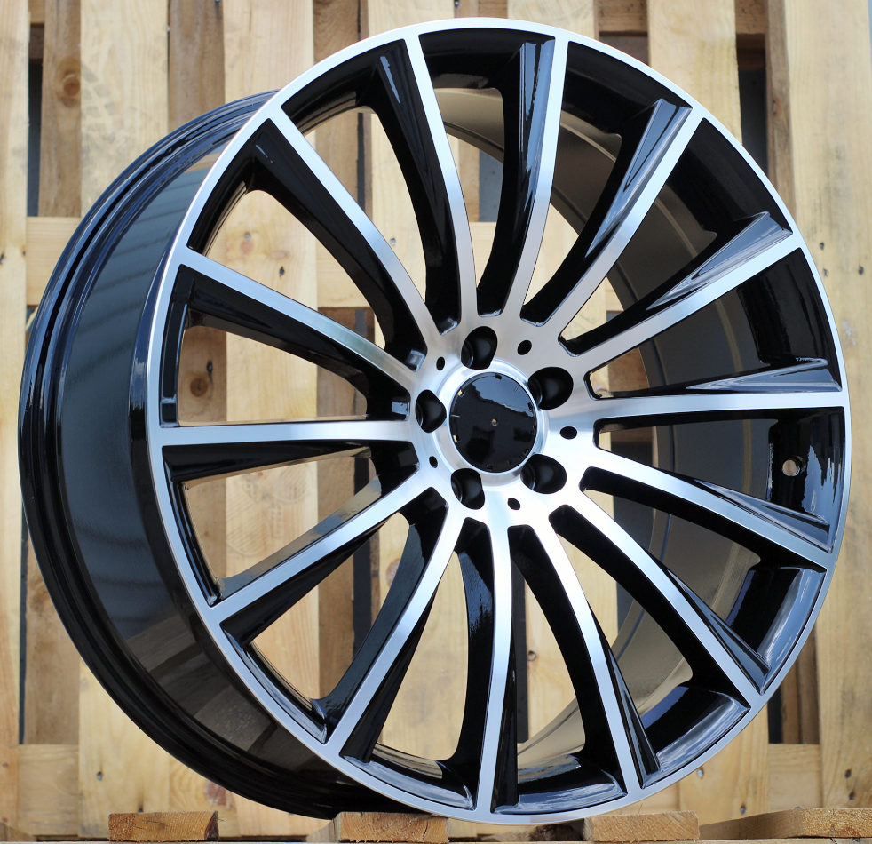 Jante Mercedes 16x7 ET40 5x112 - Black Polished