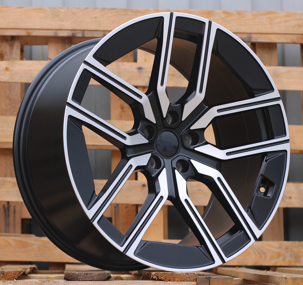 Jante BMW 20x8,5 ET25 5x112 - Black Polished Half Matt