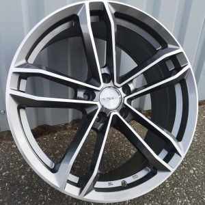 Jante RACIN 18x8 ET40 5x100 - Grey Polished