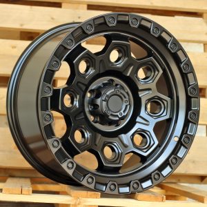 Jante 4X4 18x9 ET 5x114,3 - Black Matt