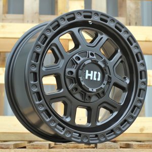 Jante 4X4 18x8 ET30 5x120|5x127 - A Black Half Matt