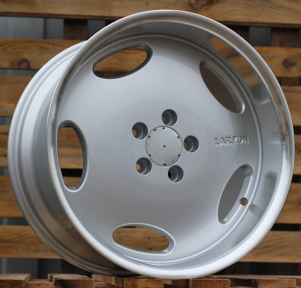 Jante Mercedes 18x8,5 ET35 5x112 - Silver+Polished Lip