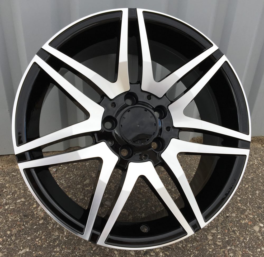 Jante Mercedes 18x8 ET45 5x112 - Black Polished