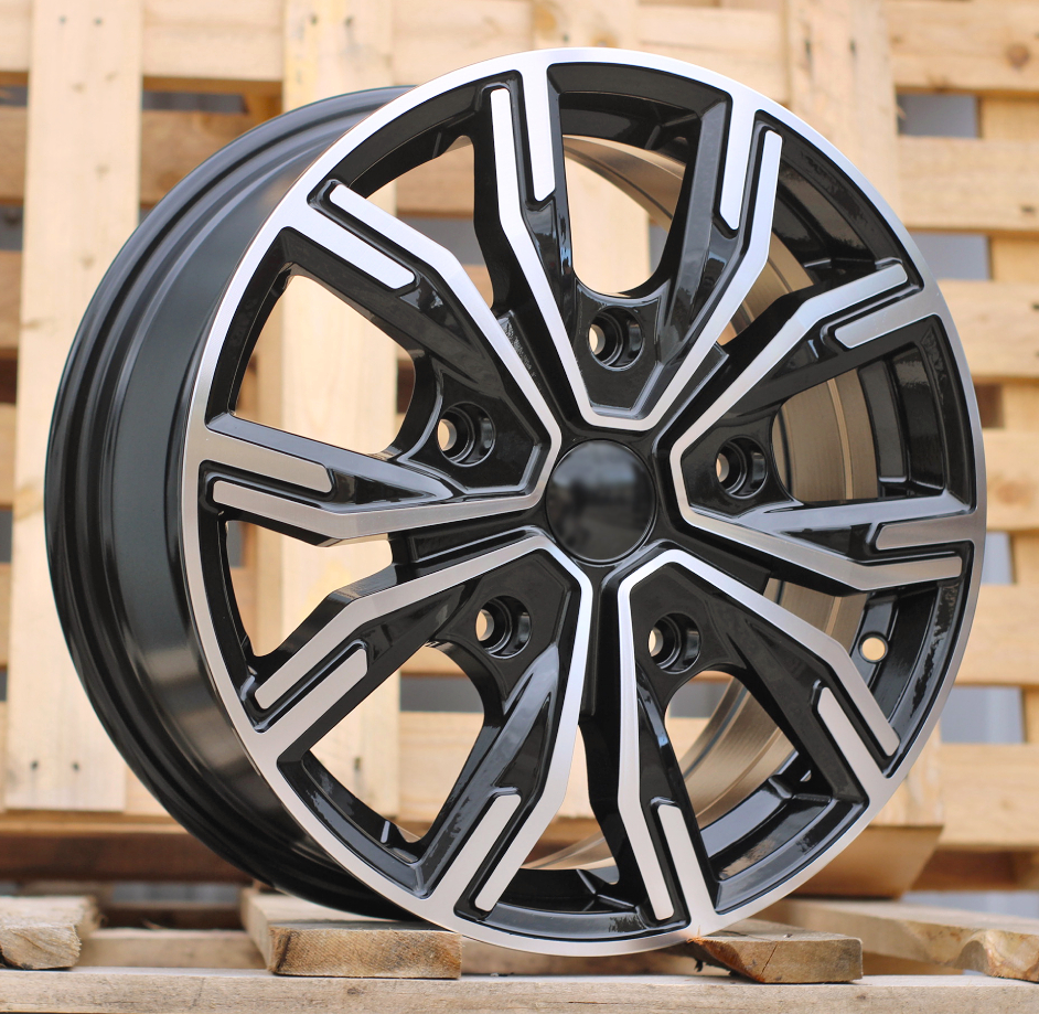 Jante Mercedes 16x6,5 ET52 5x112 - Black Polished