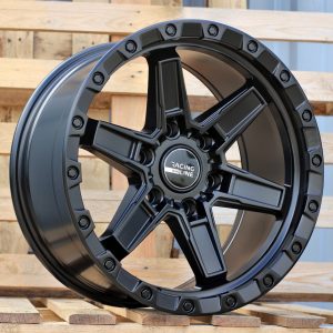 Jante 4X4 18x9 ET10 6x139,7 - Black Half Matt