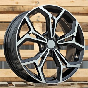 Jante KIA 16x6,5 ET50 5x114,3 - Black Polished