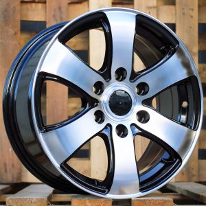 Jante Mercedes 16x7 ET55 6x130 - Black Polished