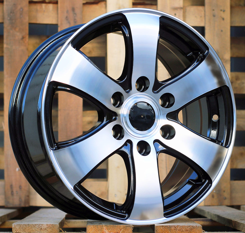 Jante Mercedes 16x7 ET55 6x130 - Black Polished