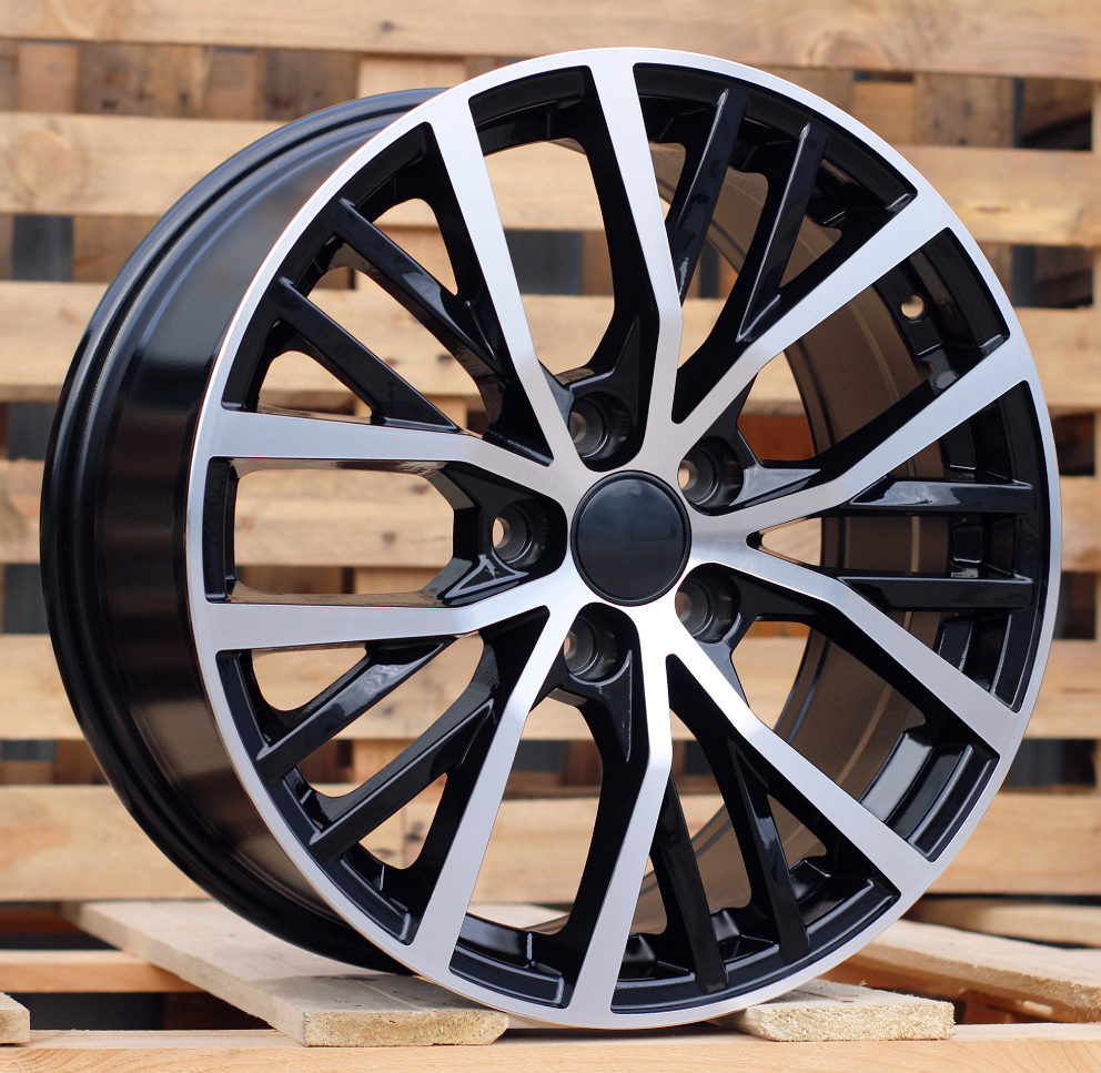 Jante Volkswagen 17x7,5 ET45 5x100 - Black Polished
