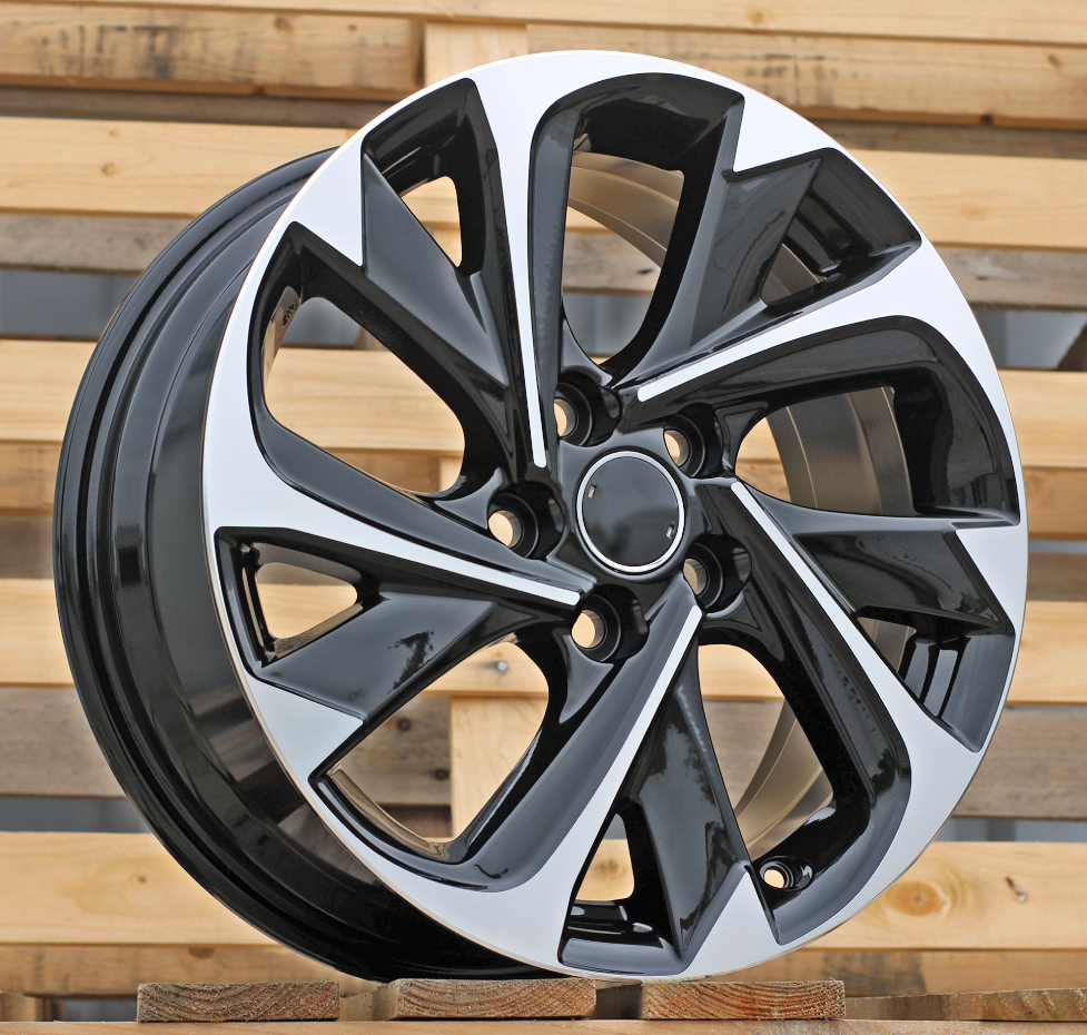 Jante Toyota 17x7 ET50 5x114,3 - Black Polished