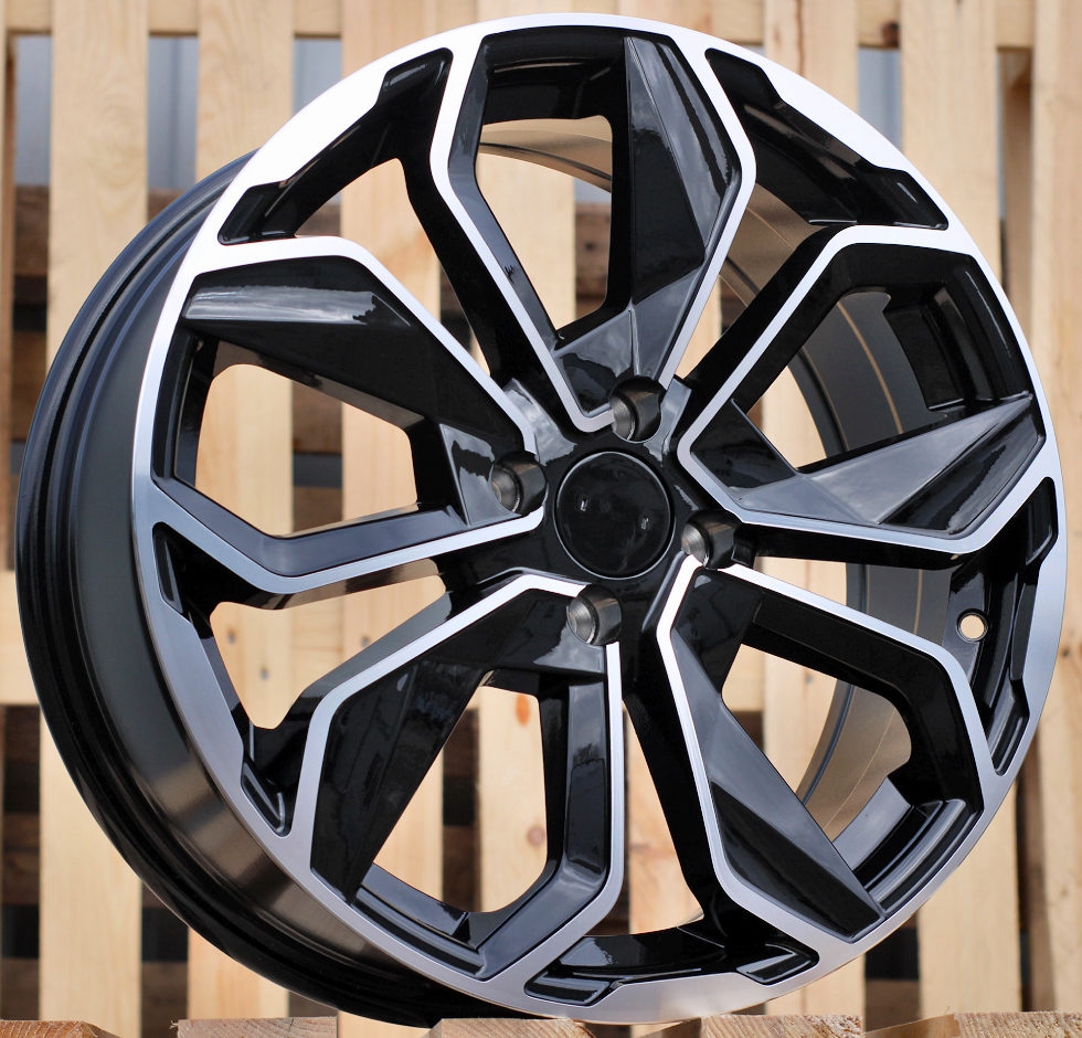 Jante Renault 16x6,5 ET40 4x100 - Black Polished
