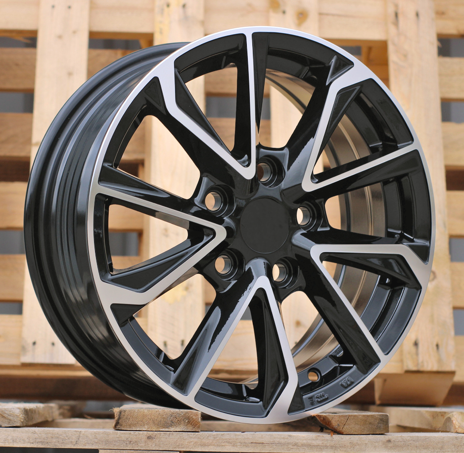 Jante Toyota 15x6 ET40 5x114,3 - Black Polished