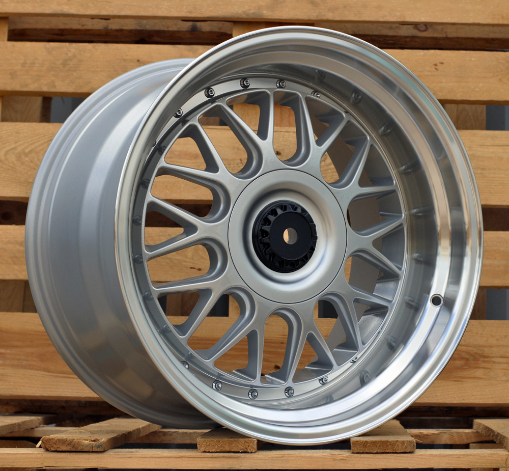 Jante BMW 17x8,5 ET20 5x120 - Silver+Polished Lip