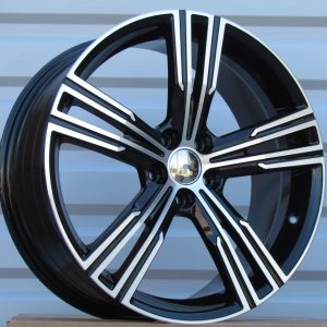 Jante Volvo 18x8 ET52 5x108 - Black Polished