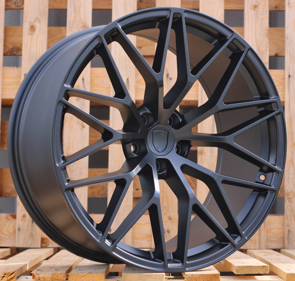 Jante Porsche 20x9 ET26 5x112 - Black Half Matt