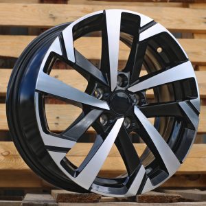 Jante Volkswagen 15x6 ET40 5x100 - Black Polished