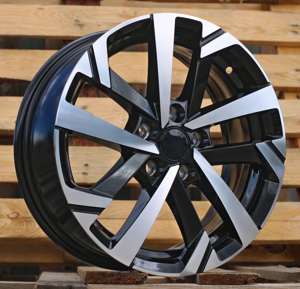 Jante Volkswagen 15x6 ET40 5x100 - Black Polished