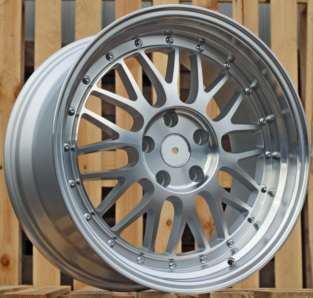 Jante RACIN 17x8,5 ET15 5x120 - Machined Silver
