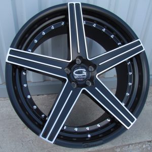 Jante BMW 22x10,5 ET35 5x120 - Black Polished