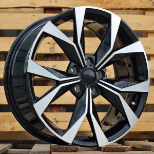 Jante Skoda 18x7,5 ET45 5x112 - Black Polished