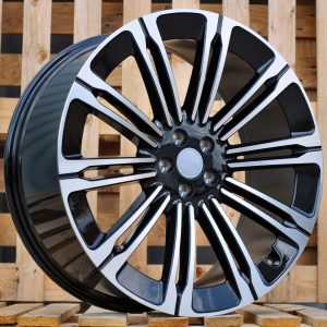 Jante Land Rover 22x9,5 ET45 5x108 - Black Polished