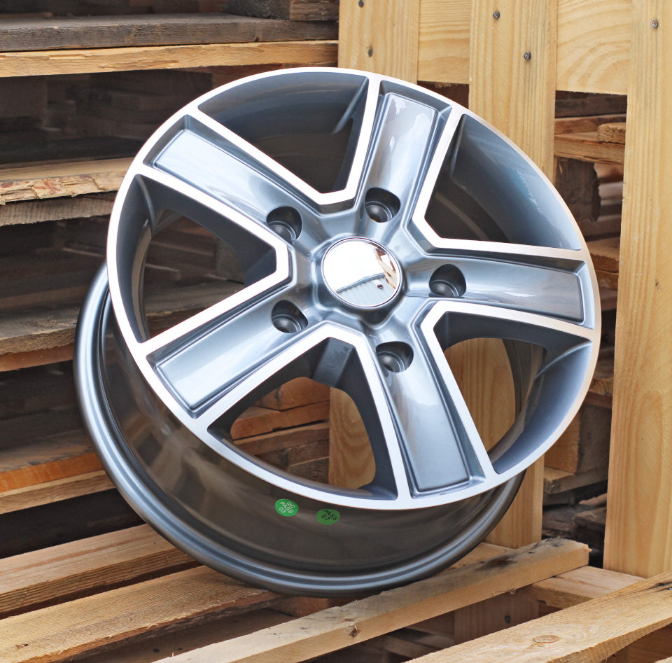 Jante Ford 16x6,5 ET58 5x160 - Grey Polished+Powder Coating