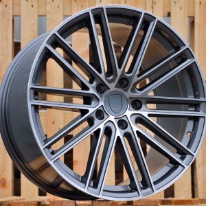 Jante Porsche 21x11,5 ET60 5x130 - Grey Polished