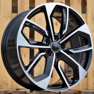 Jante Audi 19x8 ET49 5x112 - Black Polished