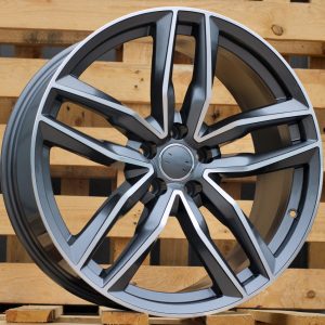 Jante Audi 16x7 ET39 5x112 - Grey Polished