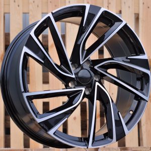 Jante Volkswagen 16x7 ET42 5x112 - Black Polished