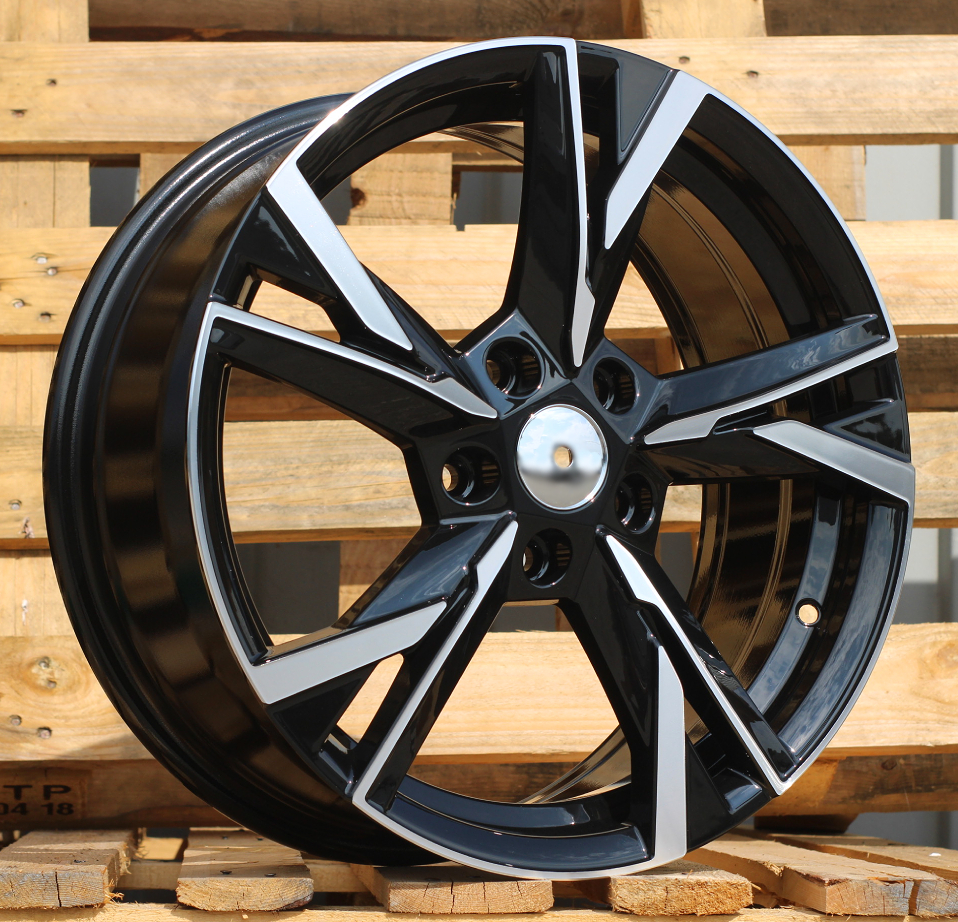 Jante Skoda 16x6,5 ET46 5x112 - Black Polished