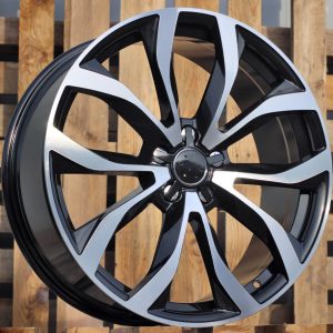 Jante Audi 17x7,5 ET45 5x112 - Black Polished+Powder Coating