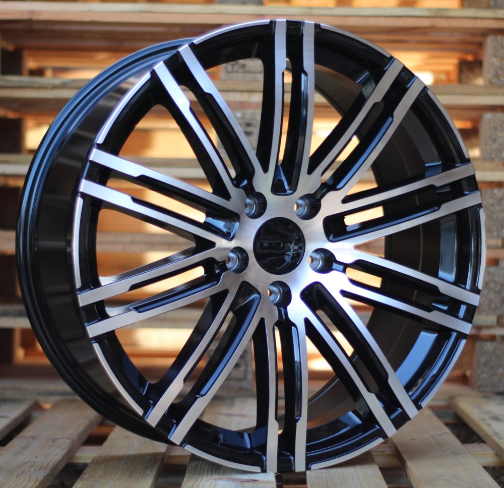 Jante Porsche 20x9,5 ET47 5x130 - Black Polished