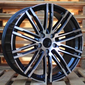Jante Porsche 21x9 ET26 5x112 - Black Polished