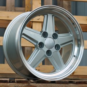 Jante Mercedes 17x8 ET19 5x112 - Silver+Polished Lip