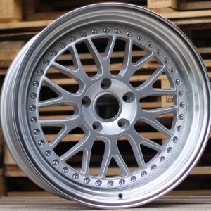 Jante BMW 19x11 ET25 5x120 - Silver+Polished Lip