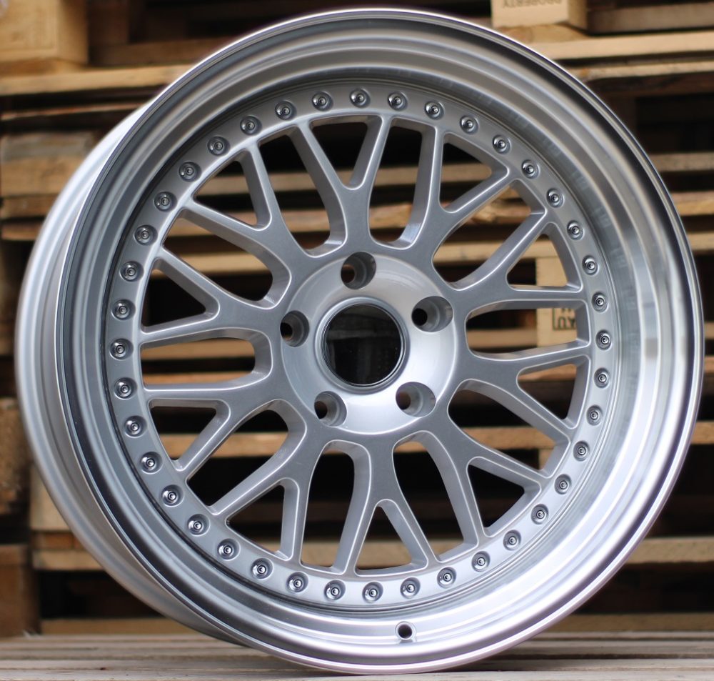 Jante BMW 19x11 ET25 5x120 - Silver+Polished Lip