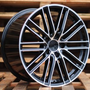 Jante Porsche 21x9 ET26 5x112 - Black Polished