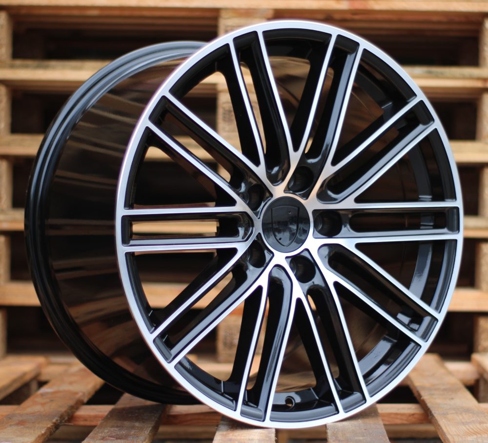Jante Porsche 21x10 ET19 5x112 - Black Polished