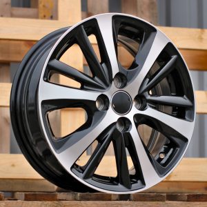 Jante Toyota 15x5,5 ET44 4x100 - Black Polished