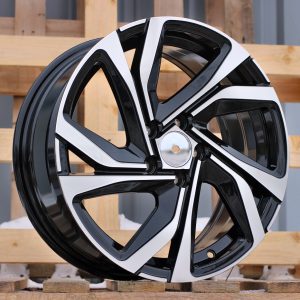 Jante Renault 16x6,5 ET41 5x114,3 - Black Polished